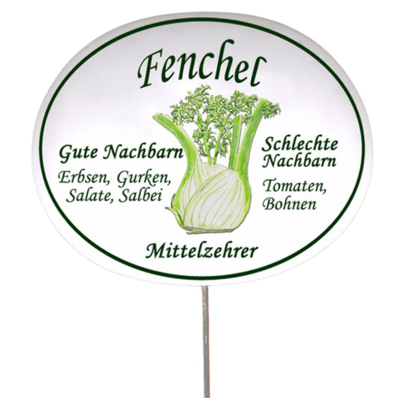 Gemüseschild zum Stecken (verschiedene Motive)