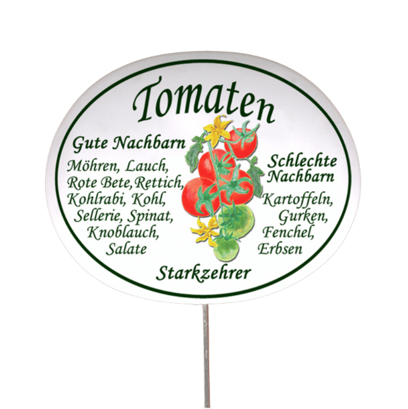 Gemüseschild zum Stecken (verschiedene Motive)