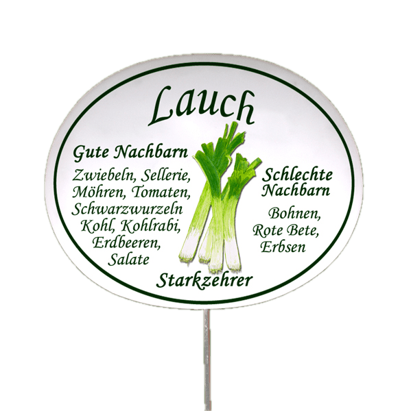 Gemüseschild zum Stecken (verschiedene Motive)