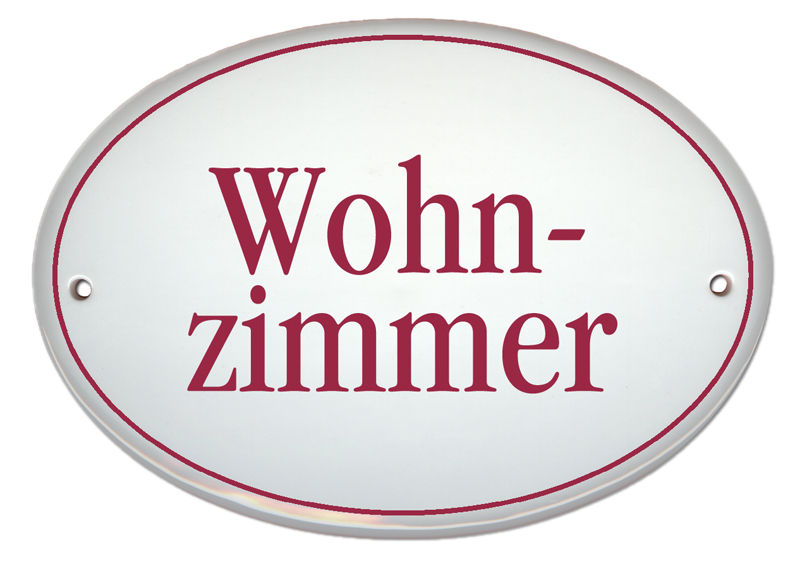 Türschilder für den Innenbereich (verschiedene Motive)