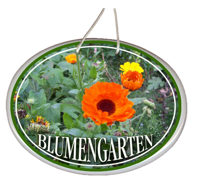 Schilder für verschiedene Gartenbereiche (verschiedene Motive)