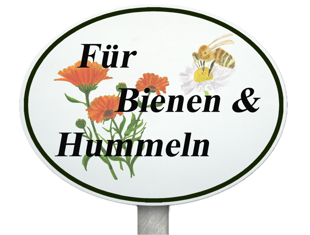 Schilder für verschiedene Gartenbereiche (verschiedene Motive)