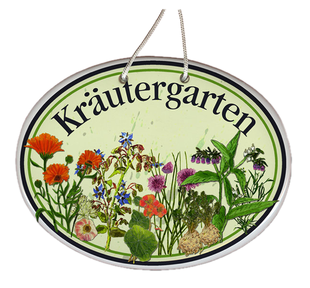 Schilder für verschiedene Gartenbereiche (verschiedene Motive)