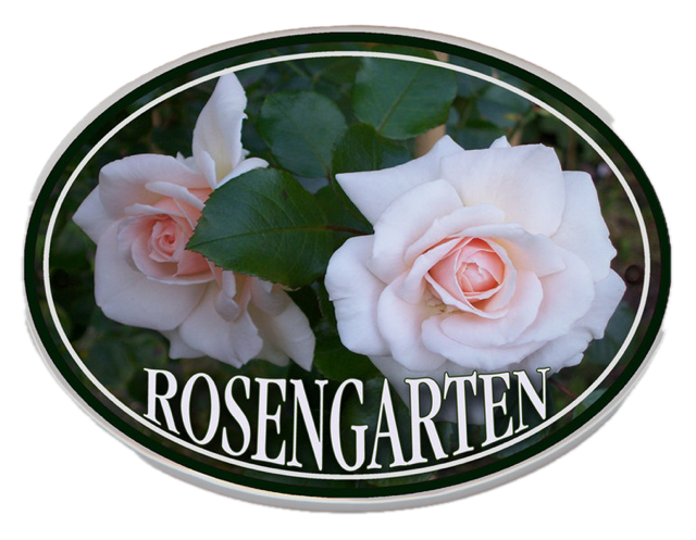 Schilder für verschiedene Gartenbereiche (verschiedene Motive)