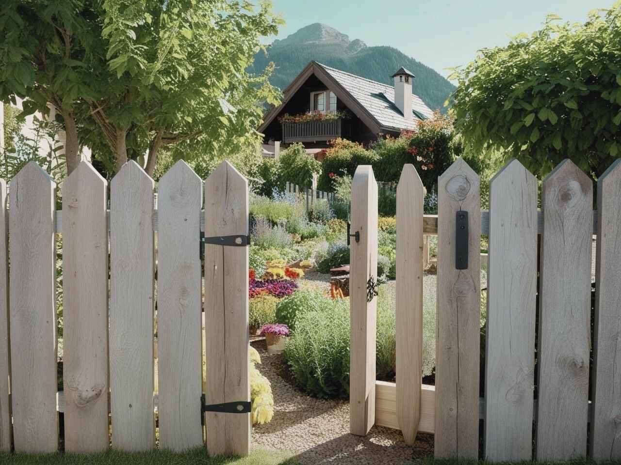 Gartenbereich Schilder