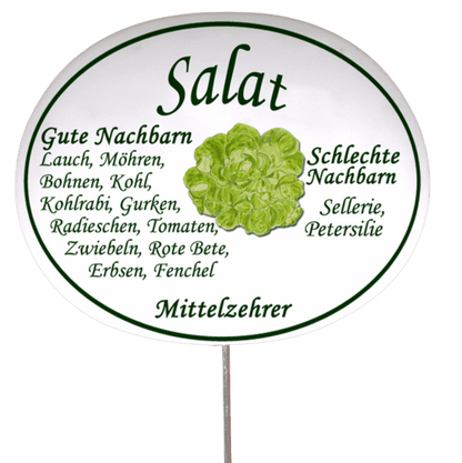 Gemüseschild zum Stecken (verschiedene Motive)