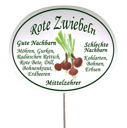 Gemüseschild zum Stecken (verschiedene Motive)