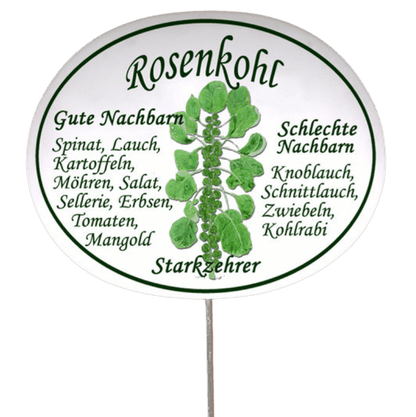 Gemüseschild zum Stecken (verschiedene Motive)