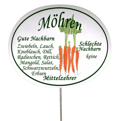 Gemüseschild zum Stecken (verschiedene Motive)