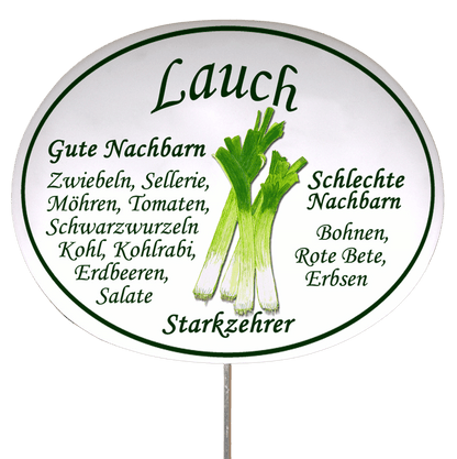 Gemüseschild zum Stecken (verschiedene Motive)