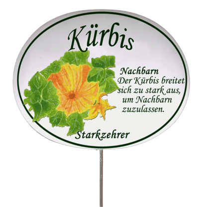 Gemüseschild zum Stecken (verschiedene Motive)