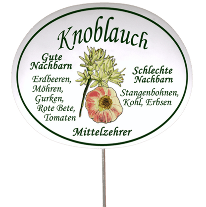Gemüseschild zum Stecken (verschiedene Motive)
