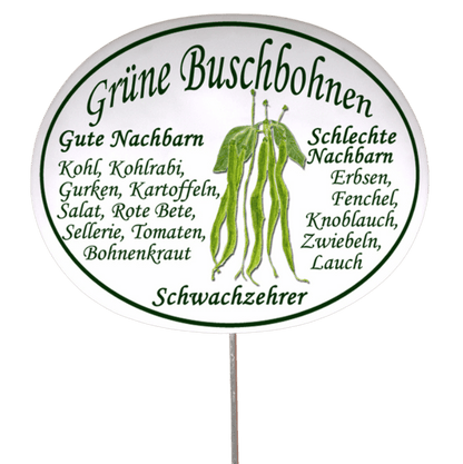 Gemüseschild zum Stecken (verschiedene Motive)
