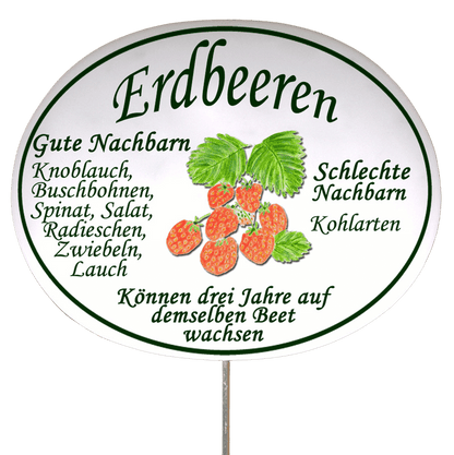 Gemüseschild zum Stecken (verschiedene Motive)