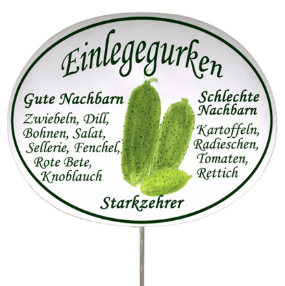 Gemüseschild zum Stecken (verschiedene Motive)