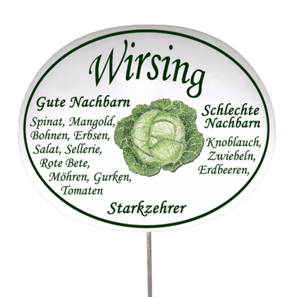 Gemüseschild zum Stecken (verschiedene Motive)