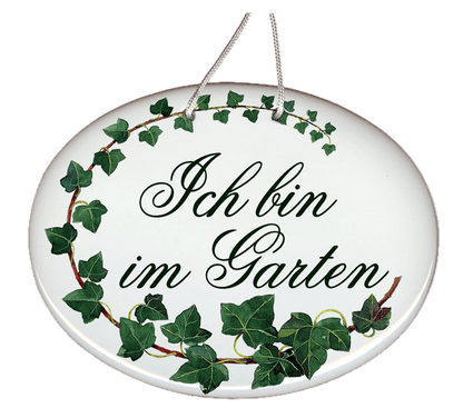 Gartenschilder (verschiedene Motive)