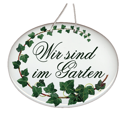 Gartenschilder (verschiedene Motive)