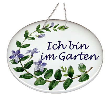 Gartenschilder (verschiedene Motive)