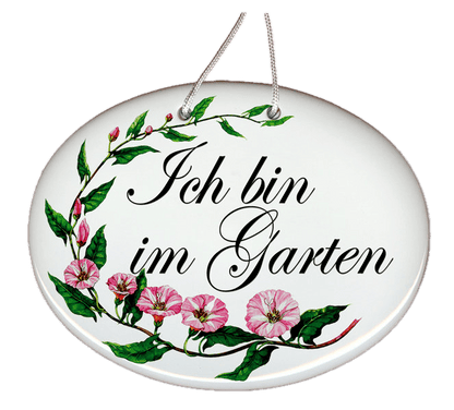Gartenschilder (verschiedene Motive)