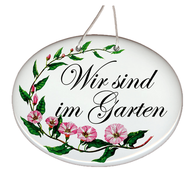 Gartenschilder (verschiedene Motive)